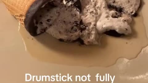 Drumstick Didn't Melt After Over 22 Hours