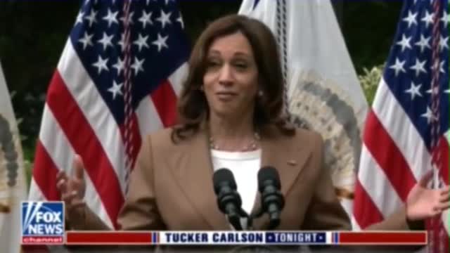 Tucker- Kamala just word ‘bombs’ around the country