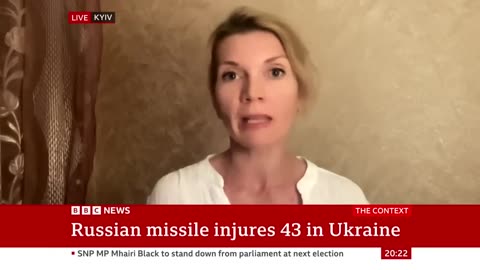 BBC news Ukraine news missile