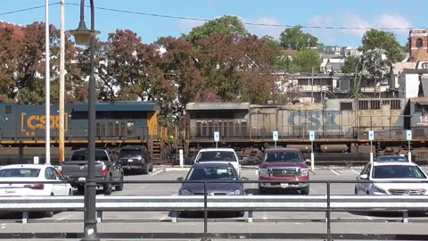 CSX B773 Power Move West from Brunswick, Maryland October 1, 2023