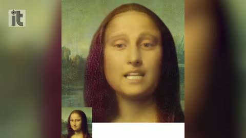 Mona Lisa duke kënduar rap, një kryevepër e Inteligjencës Artficiale