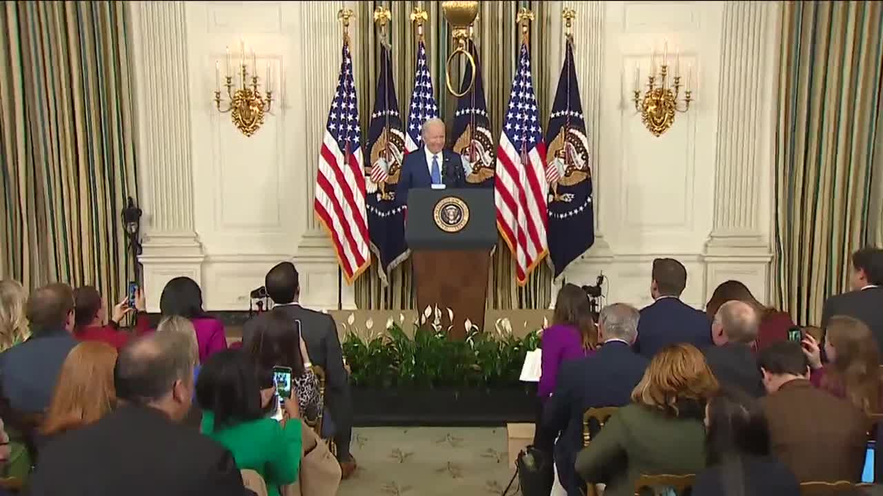 President Biden provides first remarks after 2022 Midterms