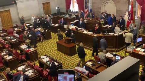 LEFTISTS STORM TENNESSEE CAPITOL