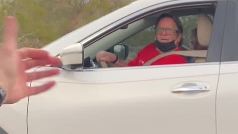 Gave some advice to people driving to the Trump rally.