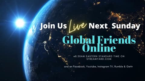 Global Friends Online Nov 5th 2023