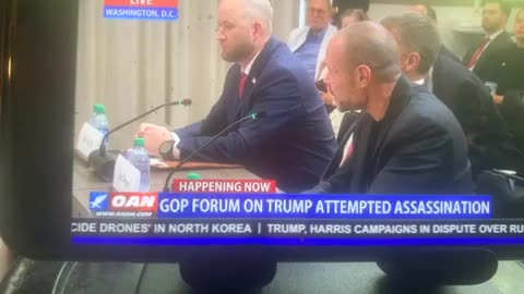 OAN GOP forum on trump assassination attemt Dan bongino