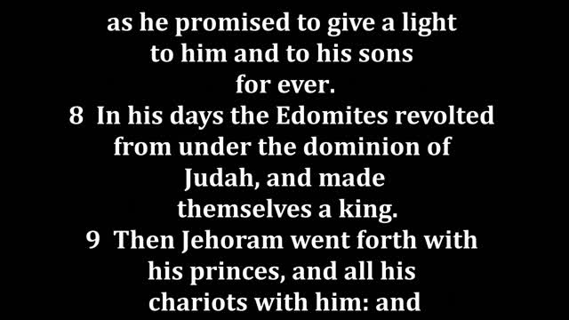 2 Chronicles 21 King James version