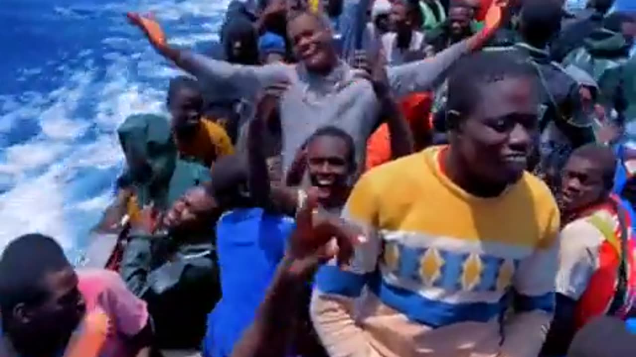 Another massive boatload of african criminals coming to spain