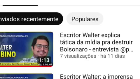 Walter Luís Sabino (Pensador TK) explica sobre Guerra Cultural e demonização de Bolsonaro