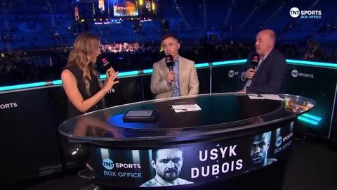 Carl Frampton, Steve Bunce & Laura Woods Discuss The Low Blow In #UsykDubois 🤨