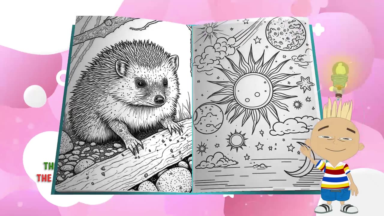 Bulbby the Light Bulb - The Art of Creation: A Coloring Book of the 7 Days