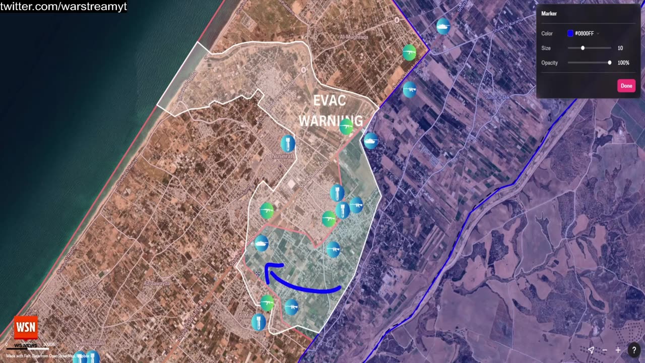 Ep 46 IDF Makes Major Advance East Of Nuseirat _ Israeli Army Ground Invasion Update _