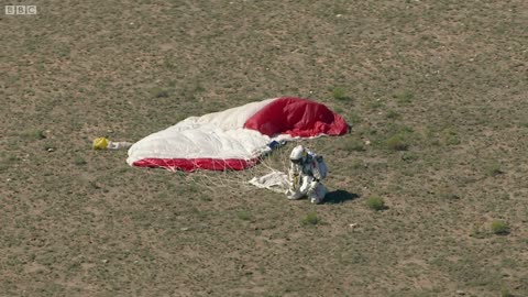 Jumping From Space_ - Red Bull Space Dive - BBC