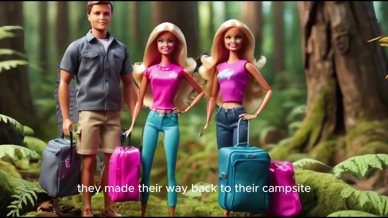 Barbie and Friends' Great Escape from Zombie Forest | Thrilling Adventure Story