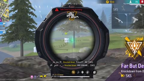 Free fire gameplay