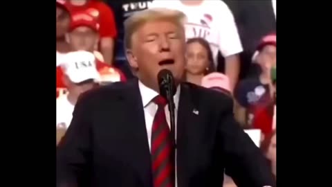 President Donald Trump singing like never before; edited by: Arsalaan Hirani