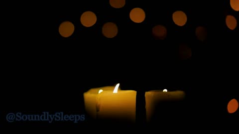 5 Hours of Burning Candles with a Calm Breeze