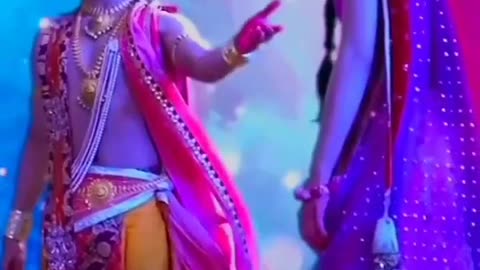 Radha Krishna romantic status
