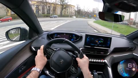 Peugeot 3008 2021 GT Line (1.6 HYBRID4 300 HP) _ 0-100