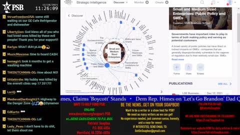 2021-12-28 11:00 EST - Connecting the Dots: with Dan Happel