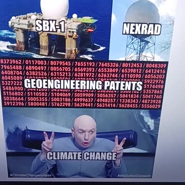 Weather Technology can be Easily Looked Up by Patent Numbers Check Out Technology Videos on My Site.