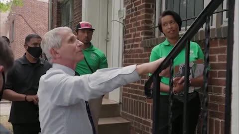 Fauci and DC Mayor get shut down as they go door to door promoting the mRNA Shot in 2021