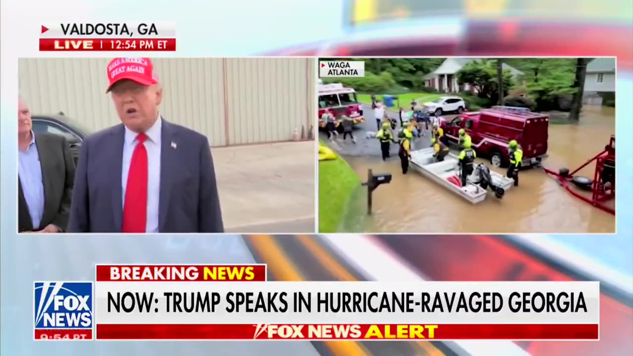 President Trump Arrives in Valdosta, FL