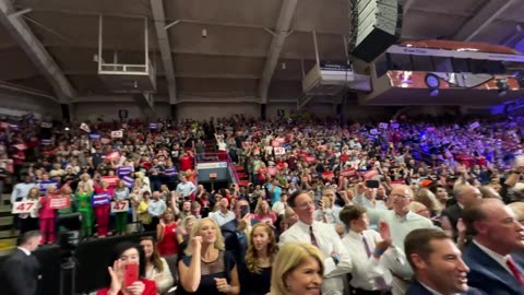 Incredible energy in Pennsylvania for Donald Trump!