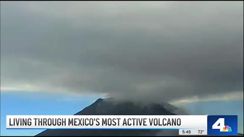 Amid threat of catastrophic volcano eruption, ‘no pasa nada' serves as mantra for Mexican town