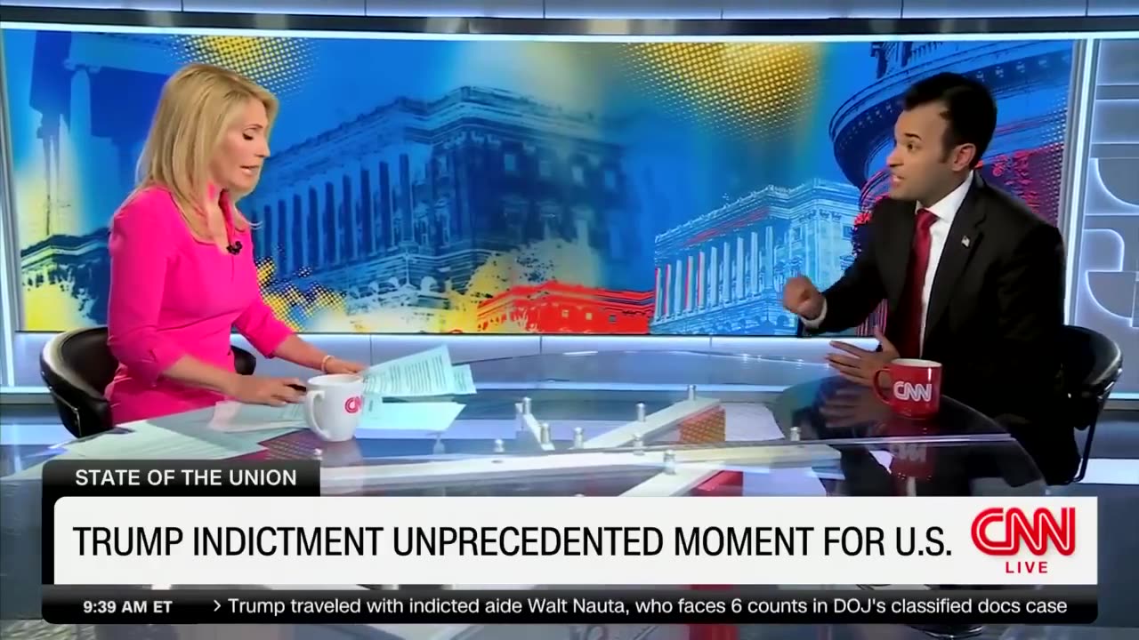 Vivek Ramaswamy Talks Trump Indictment on CNN 6.11.23