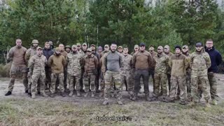 Soldados de la SSO de Azov felicitan a sus hermanos liberados del cautiverio ruso: Nos inspiró su r