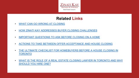 Common Real Estate Closing Challenges in Toronto