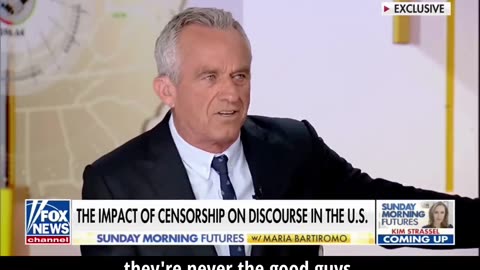 Those who censor speech, when we look back in history, they’re NEVER the good guys