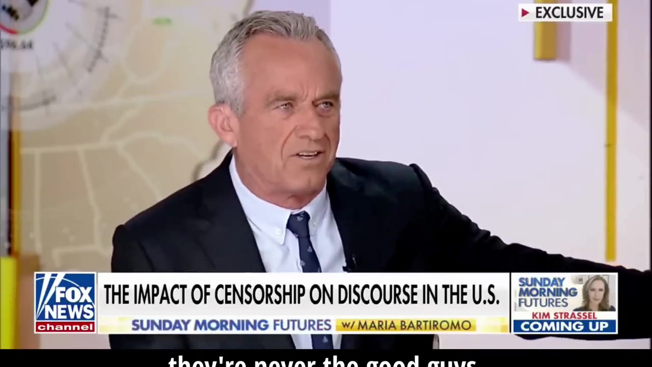 Those who censor speech, when we look back in history, they’re NEVER the good guys