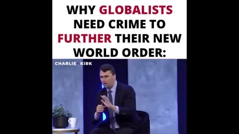 WHY GLOBALISTS NEED CRIME TO FUTHER THEIR NEW WORLD ORDER