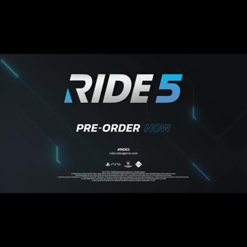 Ride 5 Announcement Trailer PS5 Games