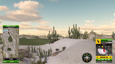 SH00TER McGAVIN Golden Tee Great Shot on Baja Ria!