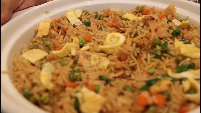 How to make Chinese chicken fried rice