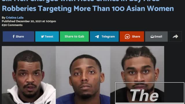 Blacks No Longer Allowed To Rob Asians