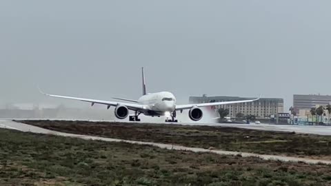 Delta Airbus A350 Take off