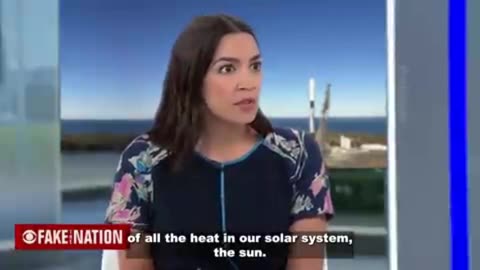 AOC (Real or AI) : Elon Musk Should Get A Sample Of The Sun @ Night So It Won't Be So Hot