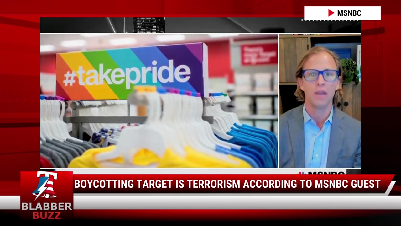 Boycotting Target Is Terrorism According To MSNBC Guest