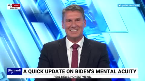 Australian Anchor Smears Joe Biden's "Mental Acuity"