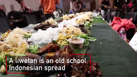 Eat This Massive Indonesian Fest With Your Hands