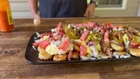 Breakfast Totchos - Your NEW FAVORITE Blackstone Griddle Breakfast Recipe!