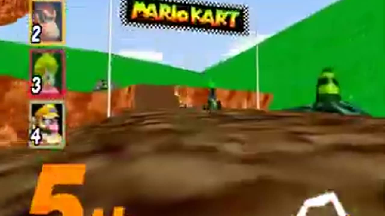 Mario kart 64 randomizer spelklipp #1