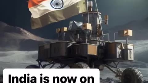 #INDIA IS NOW ON THE MOON#