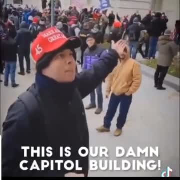 Maga patriot telling capital police do their job