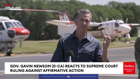 'They Want To Take Us Back To A Pre-1960s World'- Gavin Newsom Blasts SCOTUS Over Affirmative Action