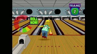 THE SIMPSONS BOWLING [Konami, 2000]